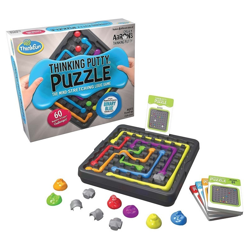 

Игра-головоломка "Слайм пазл" | ThinkFun Putty Puzzle