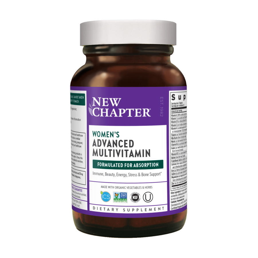 

Витамины и минералы New Chapter Women's Advanced Multivitamin, 48 таблеток
