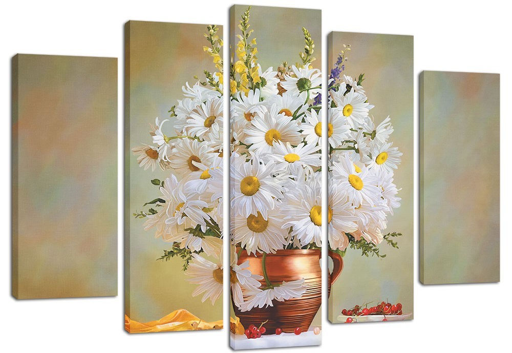 

Модульная картина на холсте из 5 частей DK Place 120x80 см (PLM5-65)