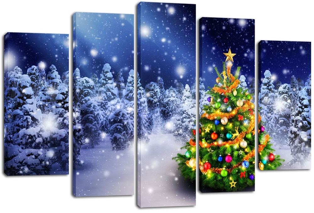 

Модульная картина на холсте из 5 частей DK Place 120x80 см (PLM5-242)