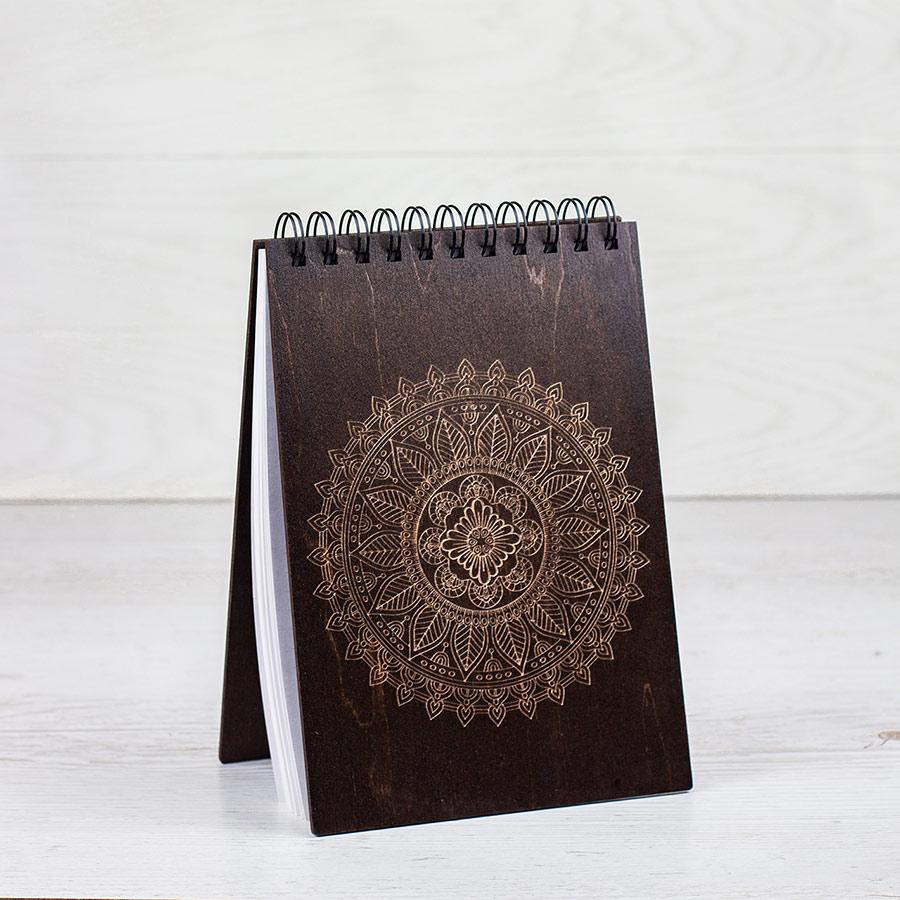

Деревянный блокнот VANZA Mandala