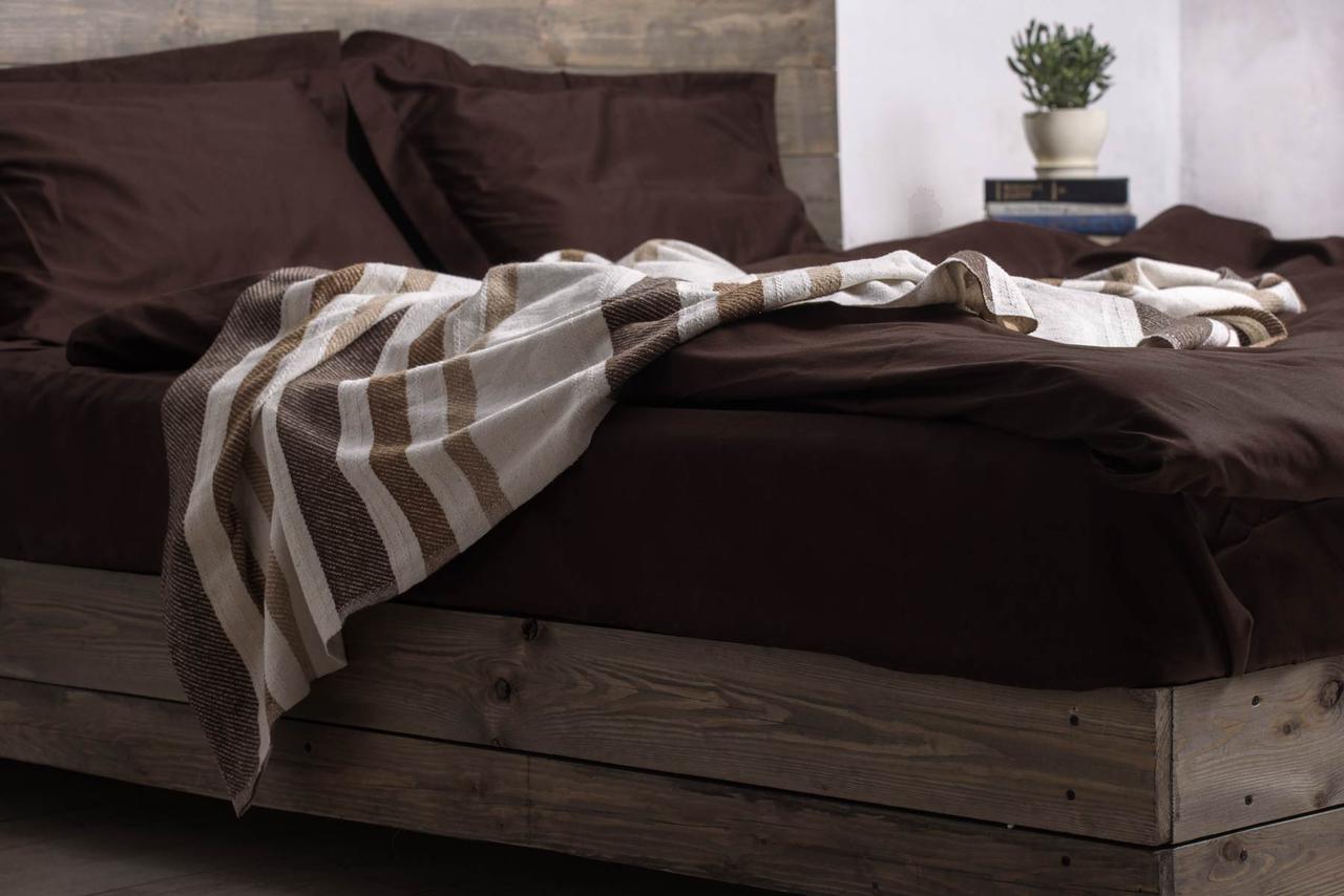 

Комплект постельного белья OWL Brownie Cатин Евро (S800-0154)