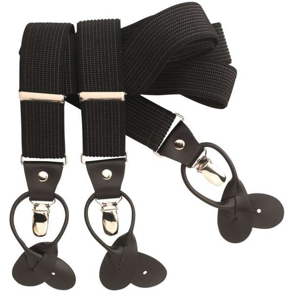 

Подтяжки Lindenmann 9506-10 черные (0256)