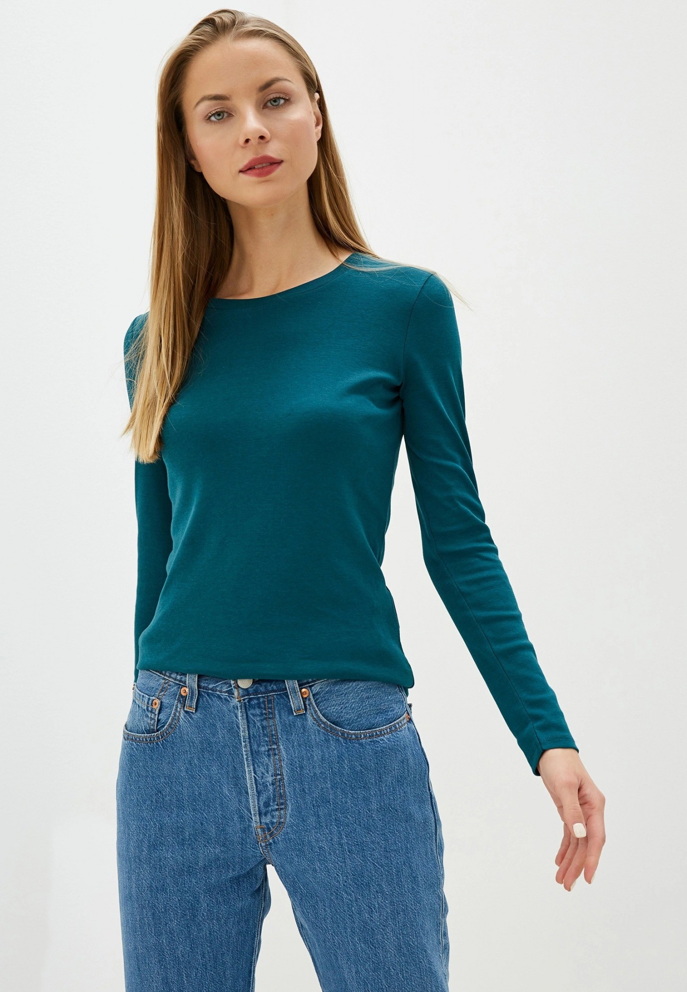 

Лонгслив United Colors of Benetton М изумрудный 2369520000131
