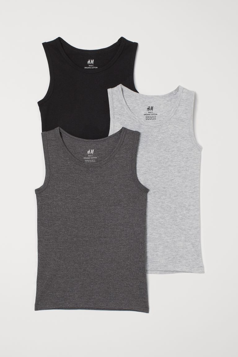 

Майка H&M 134/140см серый 2729300000030