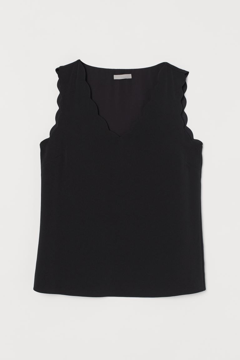 

Топ H&M 38 черный 1230174000078