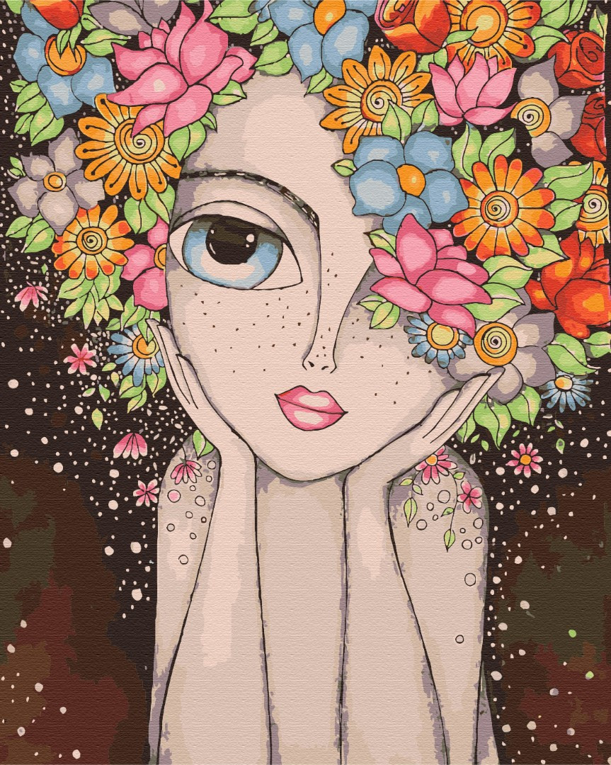 

Картина по номерам - Мавка BrushMe 40*50см. (BS51441)