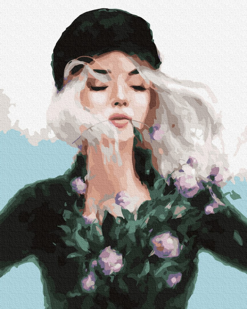 

Картина по номерам - Девушка-весна Brushme 40*50см. (GX31157)