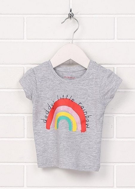 

Футболка Primark 62см серый 4008321213800