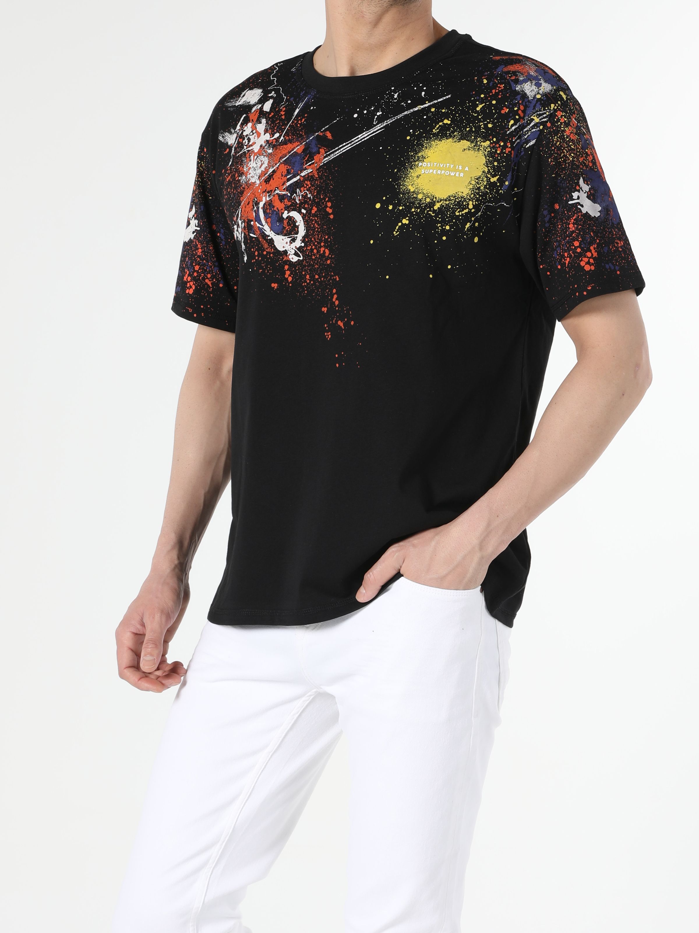 

Футболка Colin's CL1054299BLK  Black, Футболка Colin's CL1054299BLK L Black