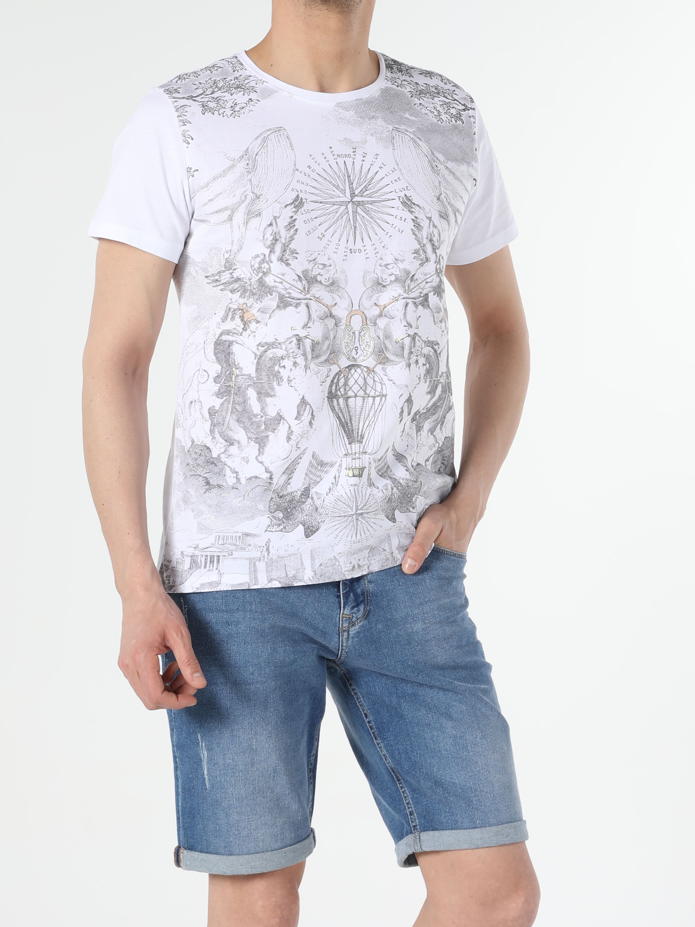 

Футболка Colin' CL1054884WHT  White, Футболка Colin's CL1054884WHT S White