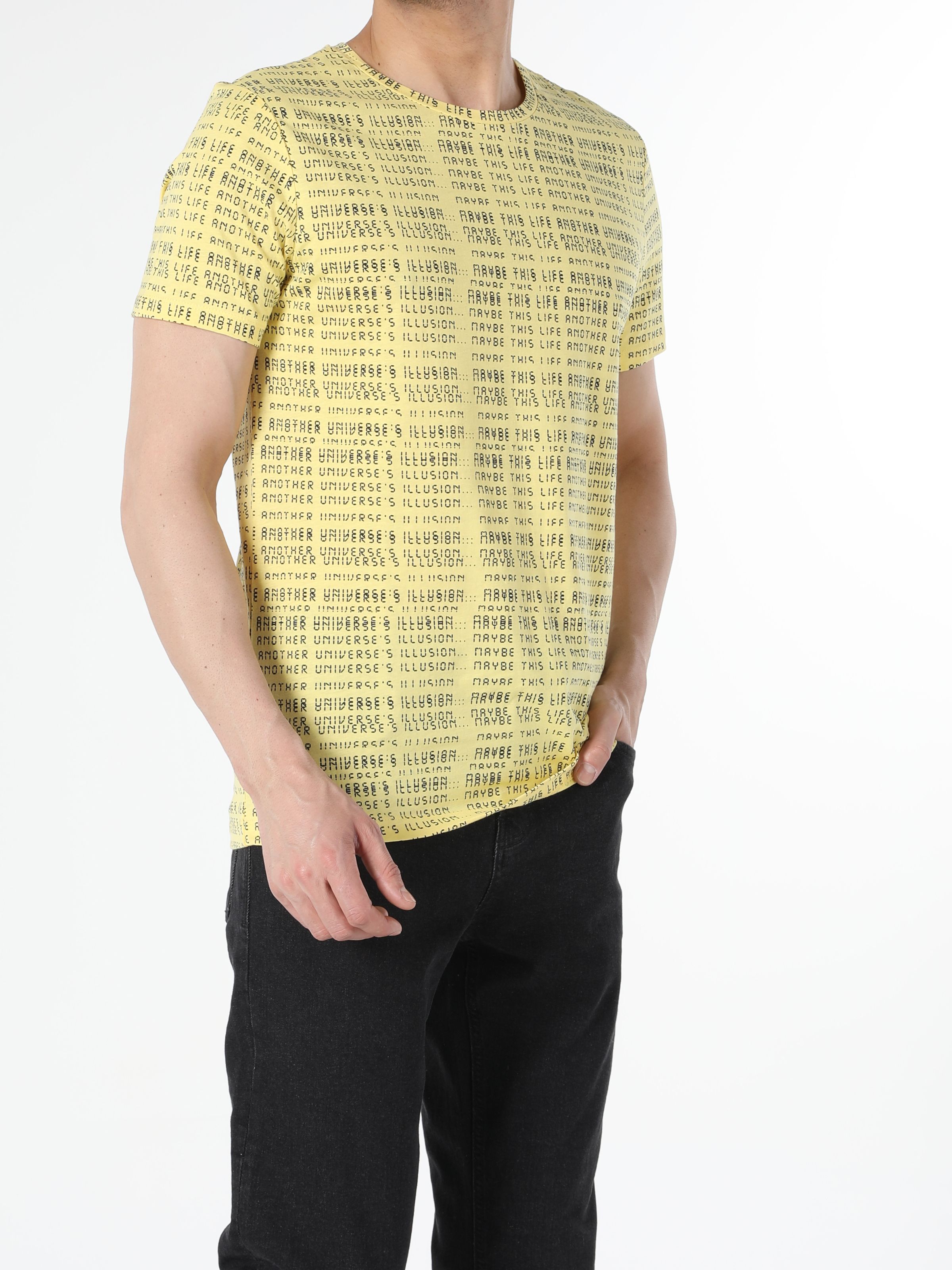 

Футболка Colin' CL1056459YLW  Yellow, Футболка Colin's CL1056459YLW S Yellow
