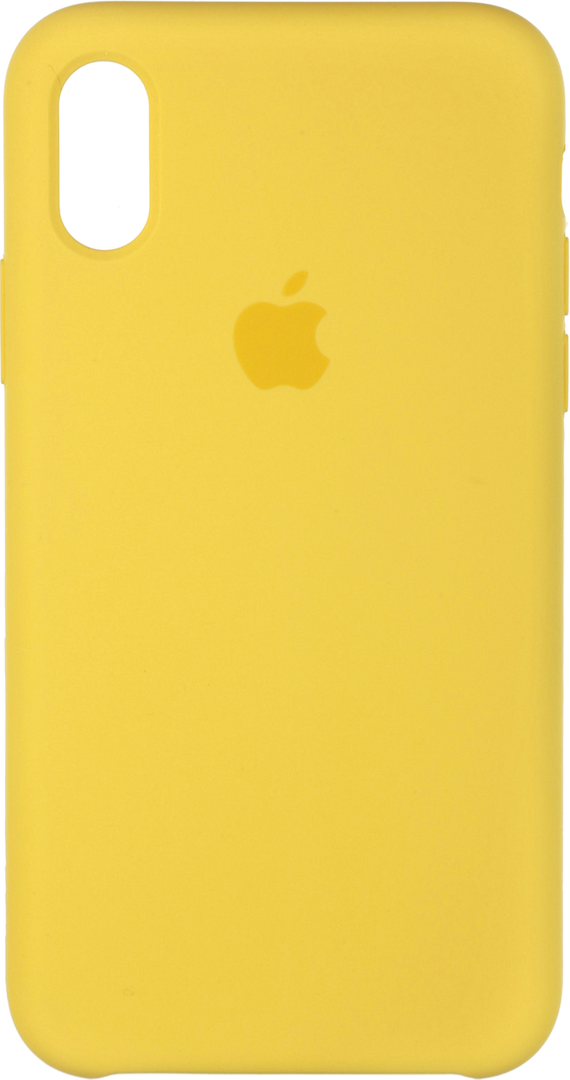 

Панель ArmorStandart Silicone Case для Apple iPhone Xs/X Canary Yellow