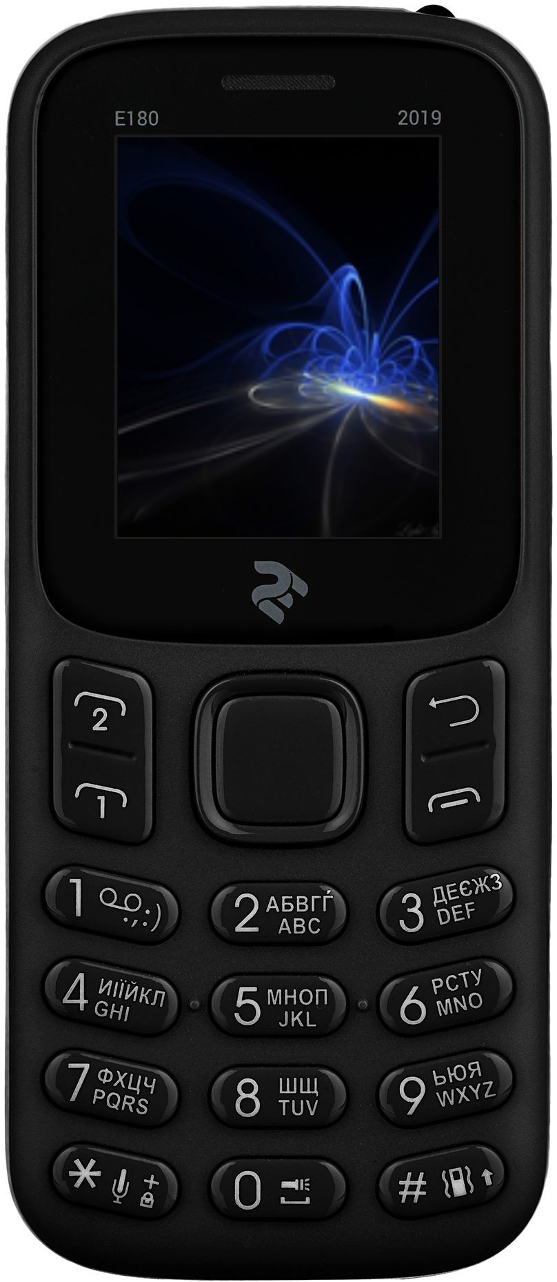 

Мобильный телефон 2E E180 2019 Dual Sim Black