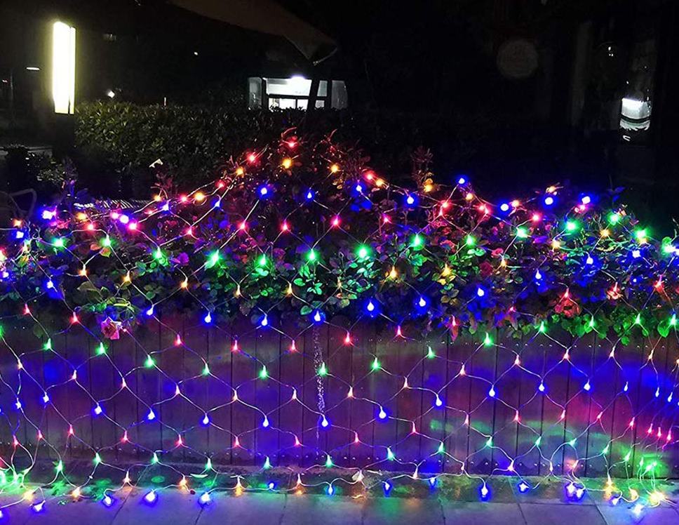 

Светодиодная гирлянда сетка PICM 120 Led 220v Мульти свечение (3-Р1111)