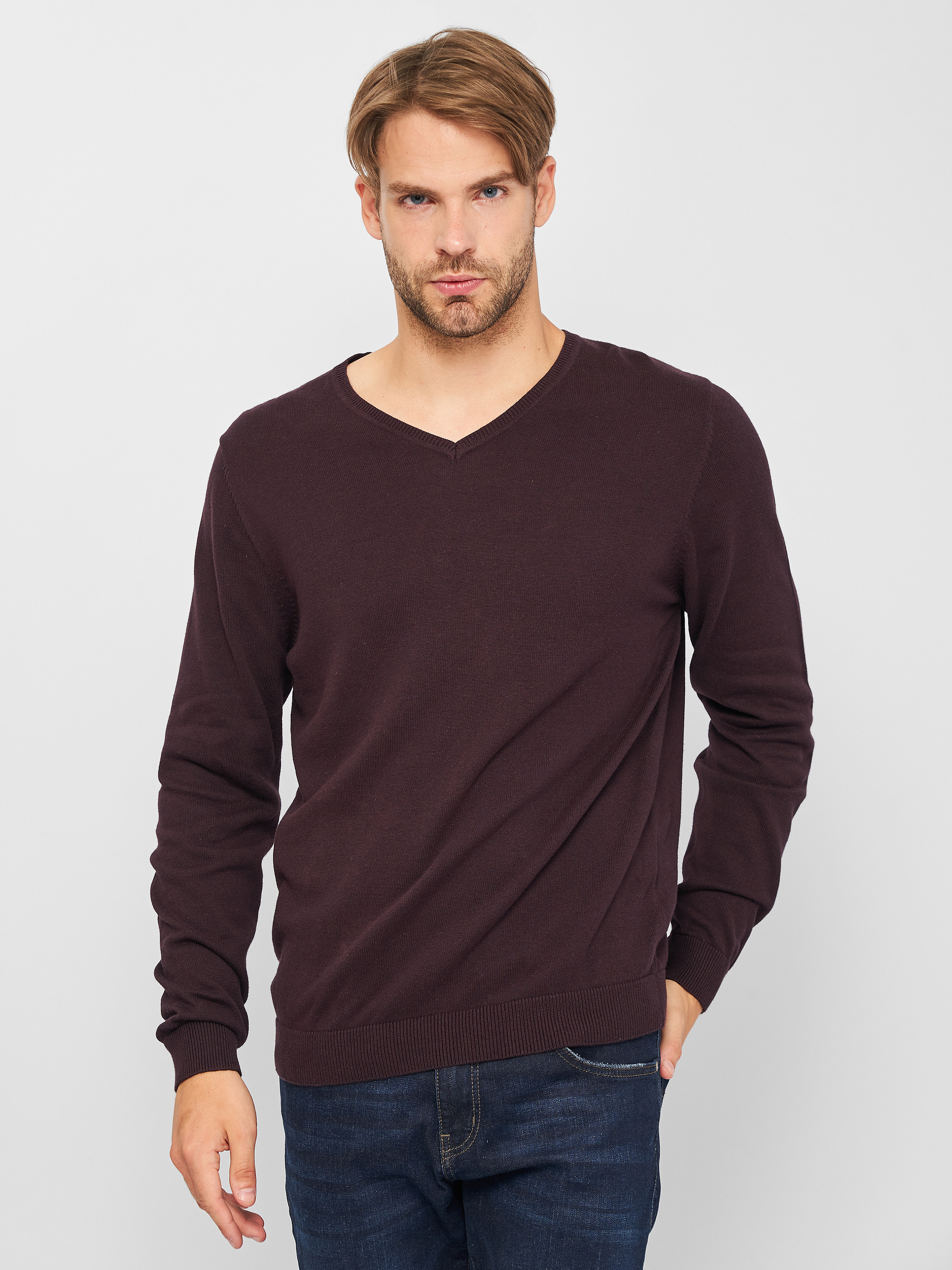 

Пуловер Koton 9KAM95012LT-335 XL Aubergine