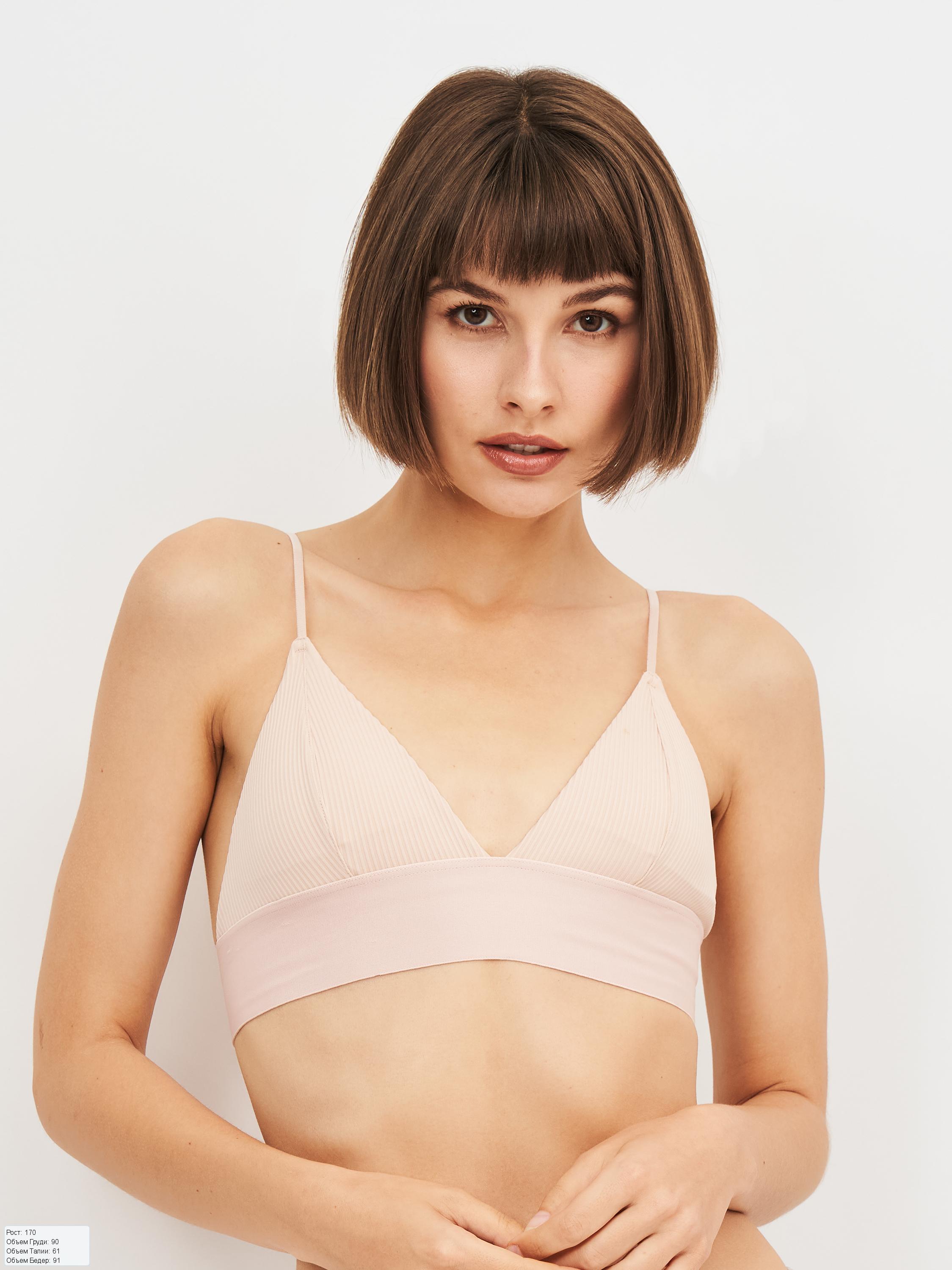 

Верхняя часть купальника H&M 107-8661781 36 Светло-бежевая