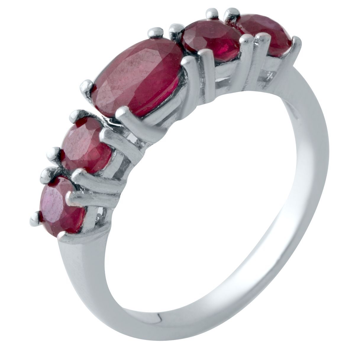 

Серебряное кольцо SilverLine с натуральным рубином 1.575ct 18.5 размер