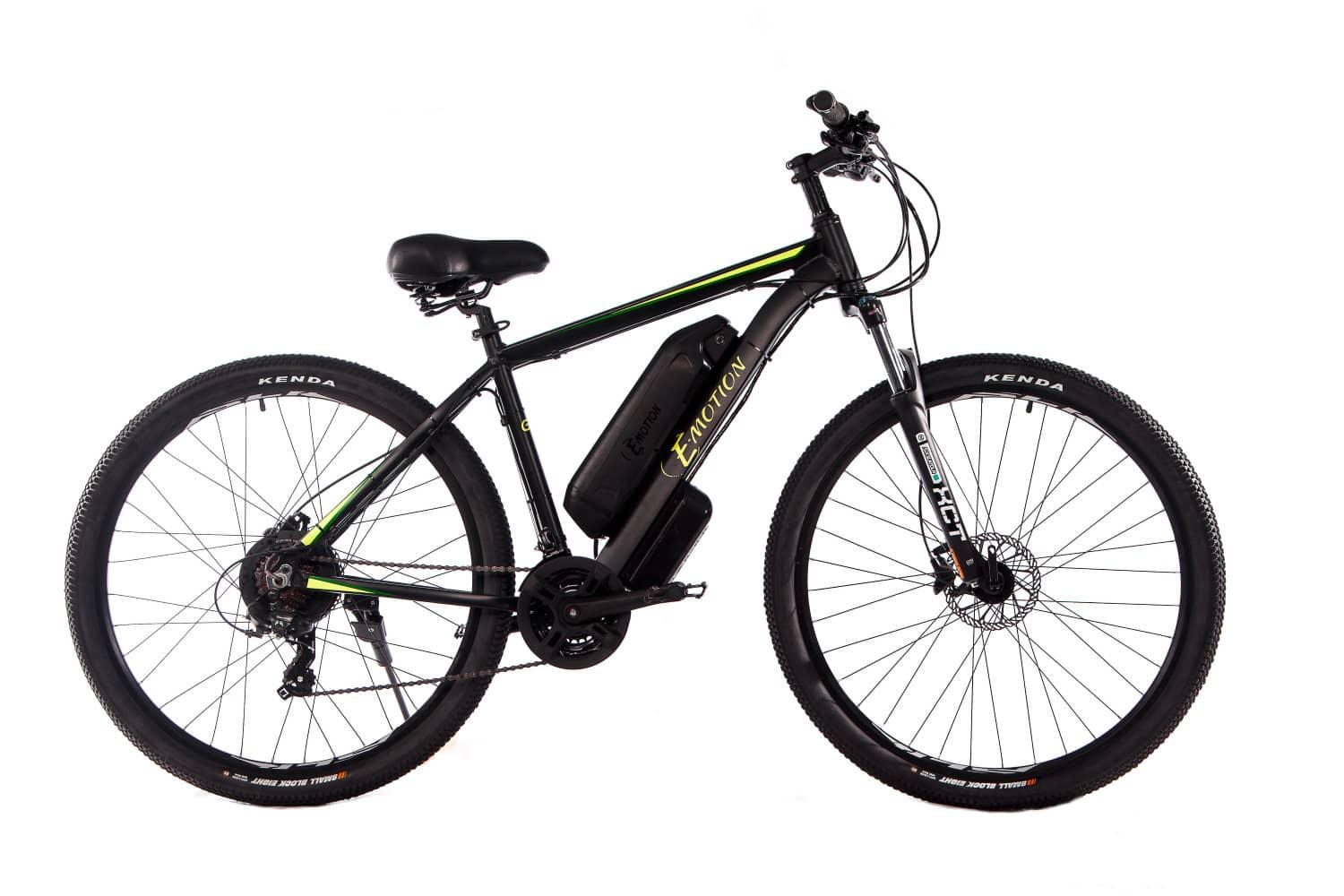 

Электровелосипед E-motion MTB GT 29" 36V 14Ah 500W рама 19" чёрно-желтый (EMMTBGTBY)
