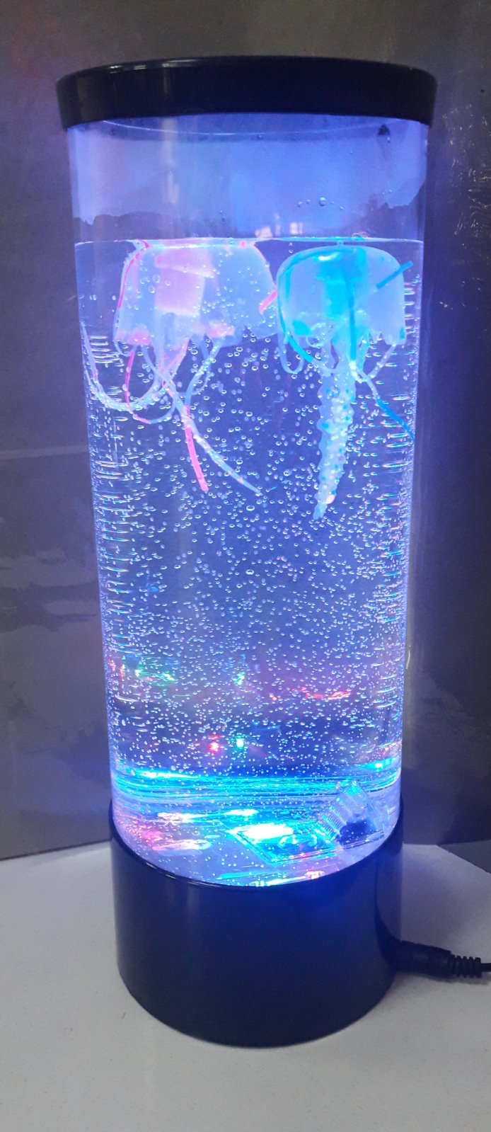 

Лампа ночник со светодиодными медузами LED Jellyfish Mood Lamp лампа медуза 3д ночник