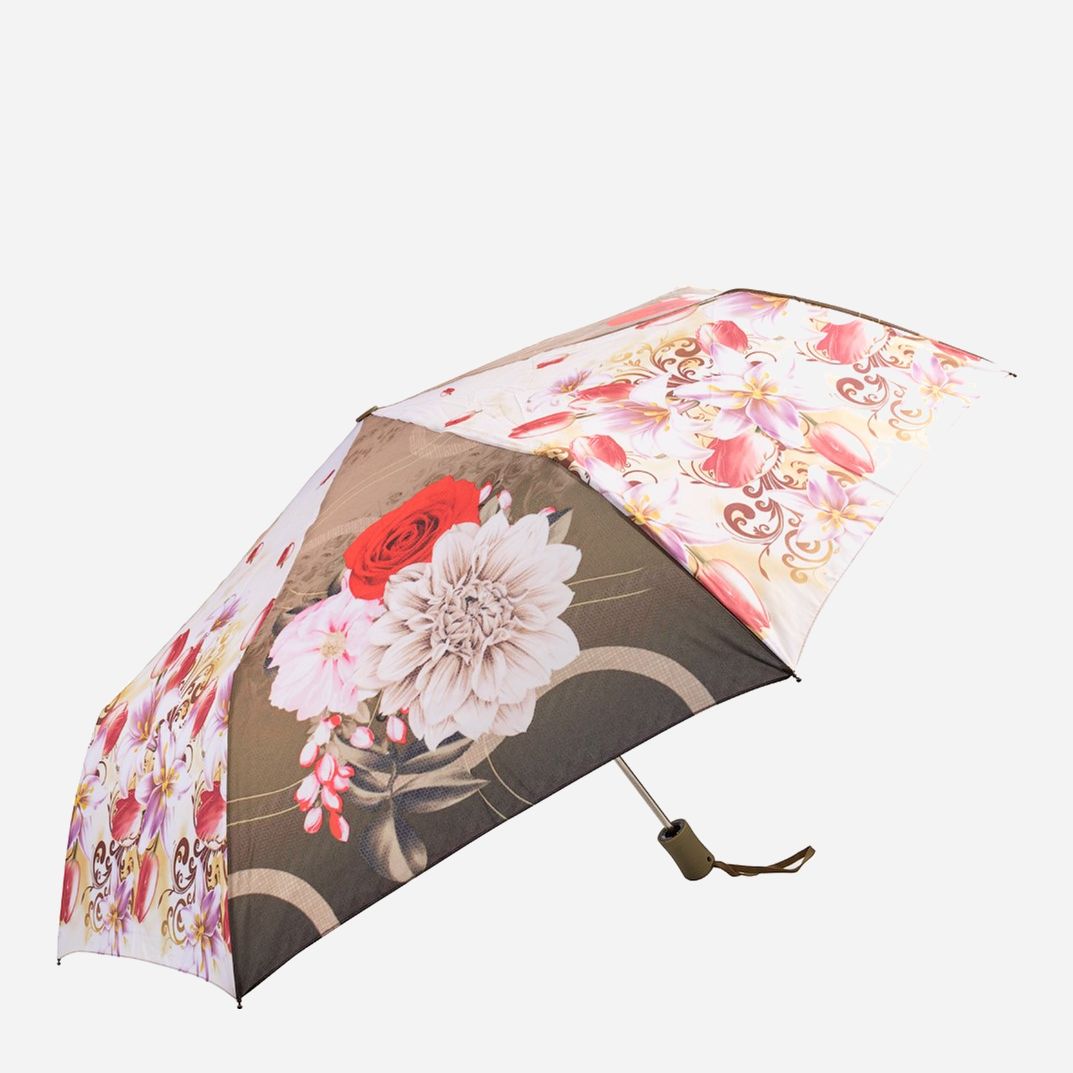 

Зонт складной Magic Rain ZMR4232-6 полуатомат Розовый с красным