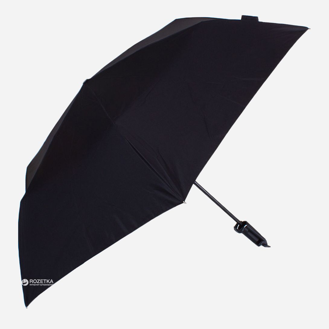 

Зонт складной Happy Rain U43998-1 механический с функцией селфи-палки Черный