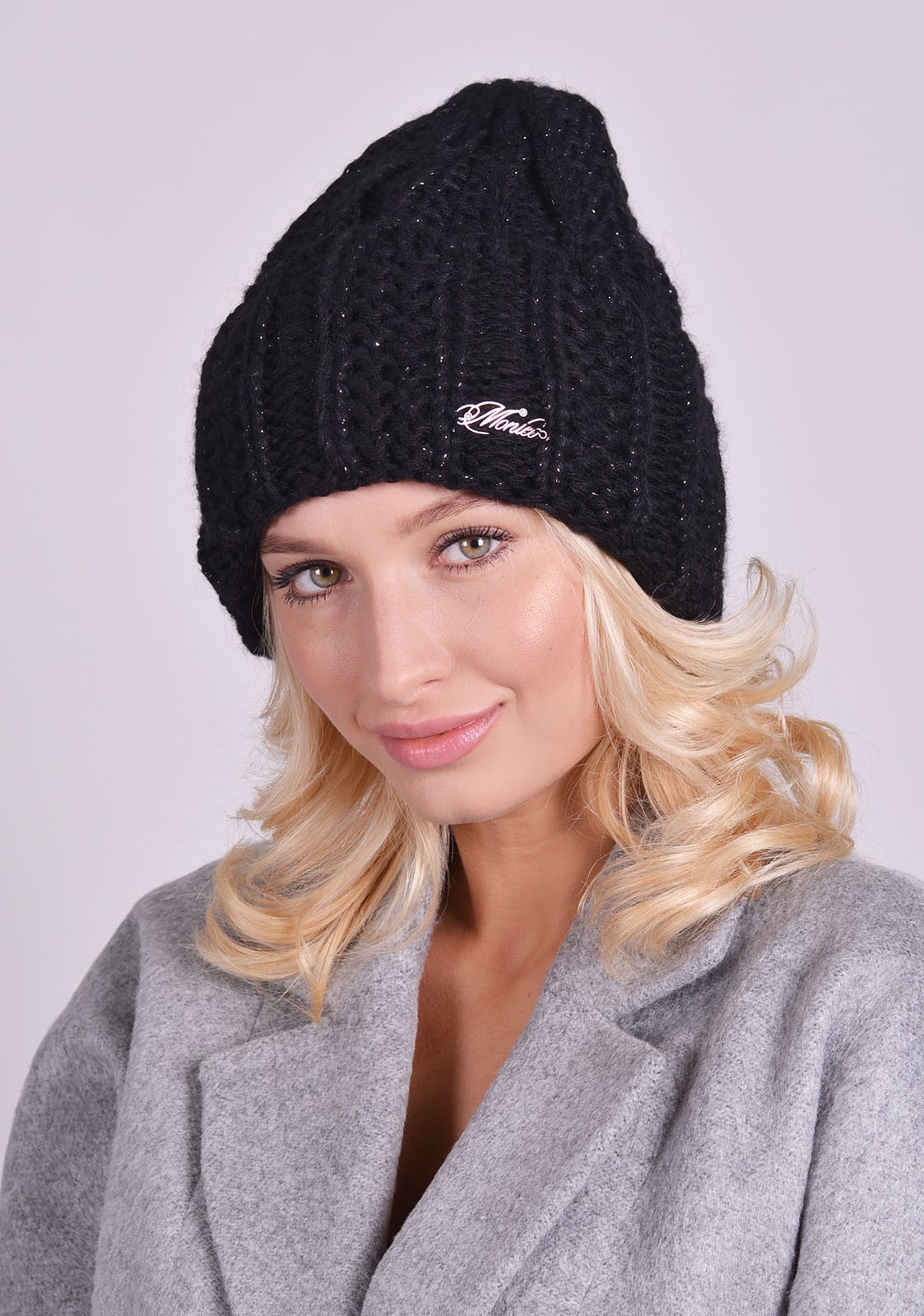 

Вязаная шапка Retto 55-60 р. 3_06 черный