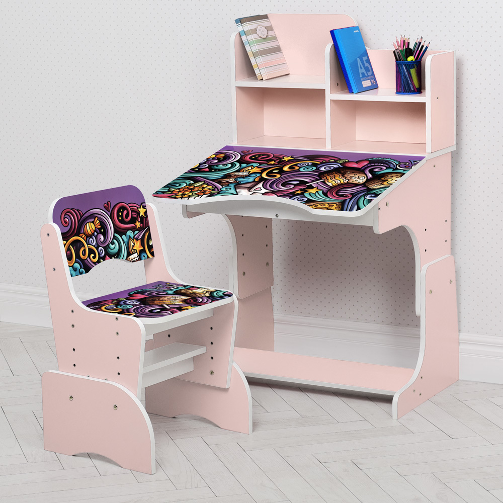 

Парта Bambi W 2071-106-5 Pink (W 2071-106-5)
