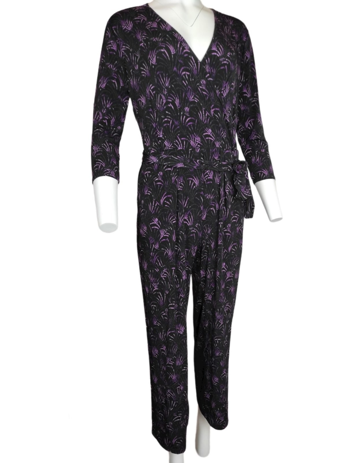 

Комбинезон Style&co, со съемным поясом, фиолетовый, разм, Комбинезон Style&co, со съемным поясом, фиолетовый, разм.M