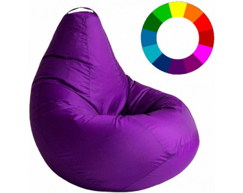 

Кресло мешок (груша)SOFTLAND Oxford 600D 90*70PURP1bz