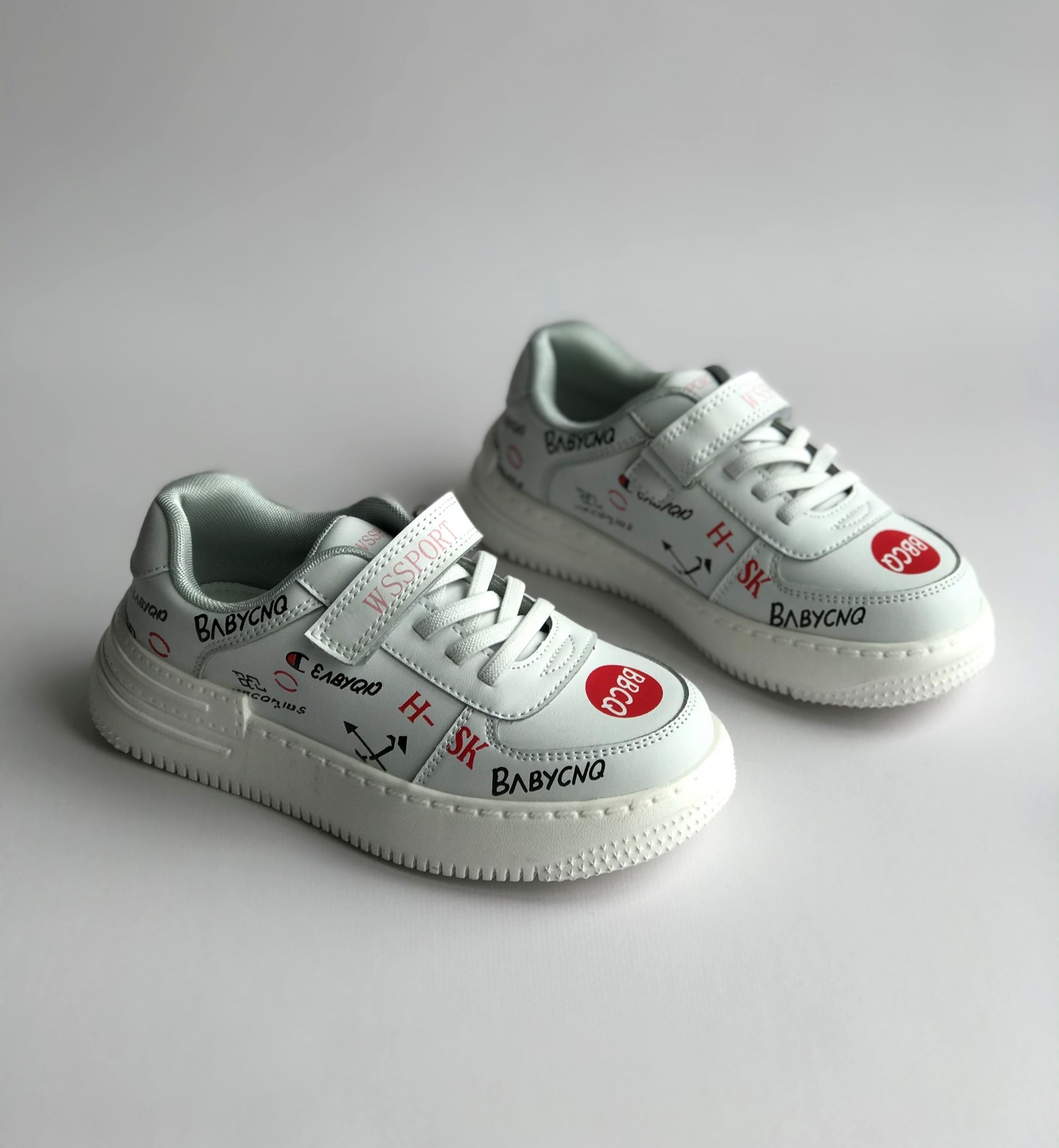 

Кроссовки Weestep 1504 белые 18,2 см 28 р