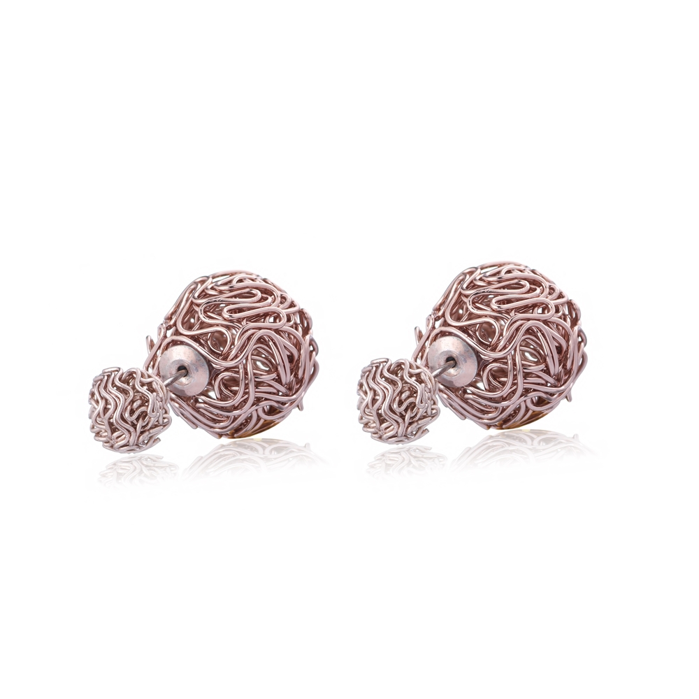 

Серьги Sincera Coffee Gold pl. (13-18303)