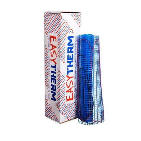 

Теплый пол EASYTHERM/200 1000W 5 m2, двужильный нагревательный мат