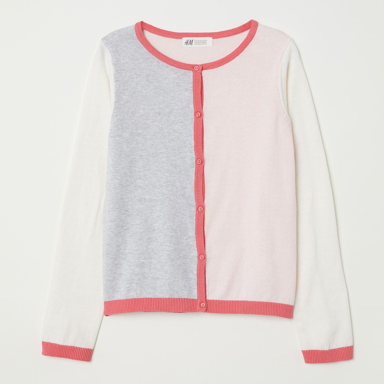 

Кардиган H&M 6297887-AAGY 170 см Розовый/Серый