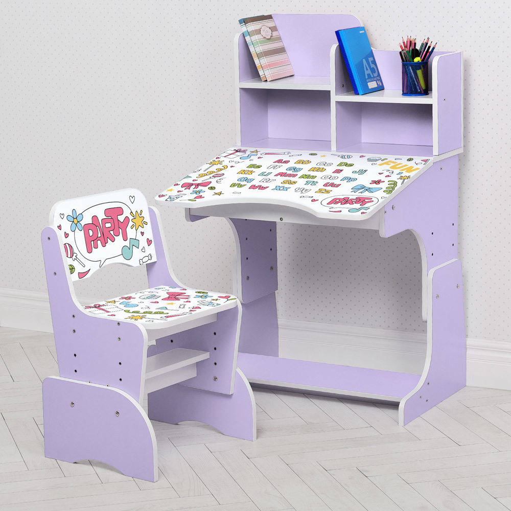 

Парта Bambi Алфавит W 2071-104-9(EN) Lavander (W 2071-104-9)