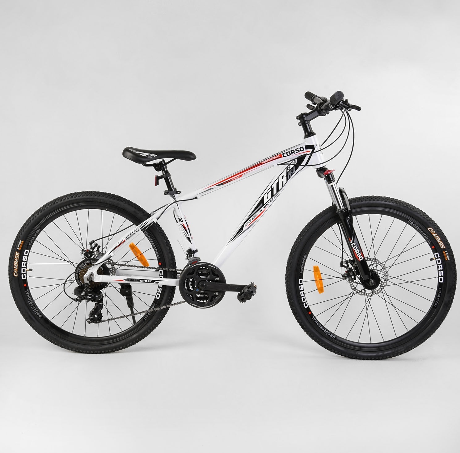 

Велосипед Corso 26" "GTR-3000" White (12685)