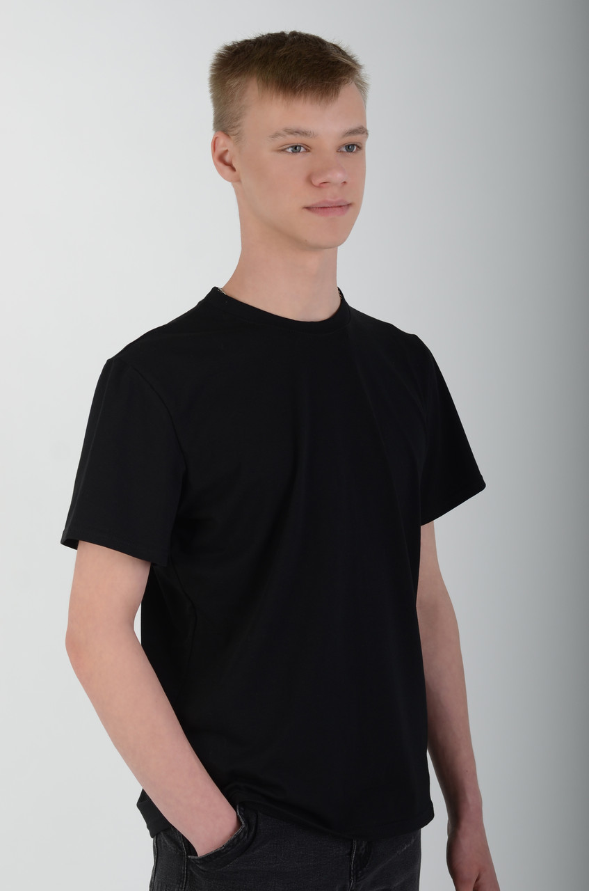 

Мужская футболка Aziks м-403 черный, Мужская футболка Aziks м-403 черный L