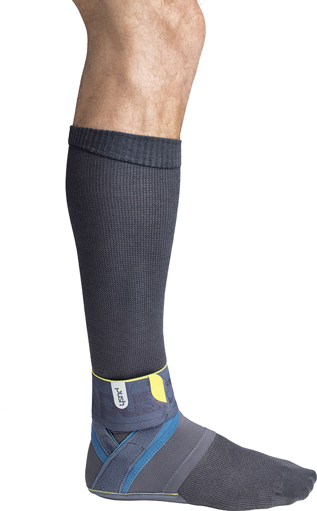 

Ортез на голеностопный сустав Push Sports Ankle Brace Kicx / S левый Серый (4.20.1.11)