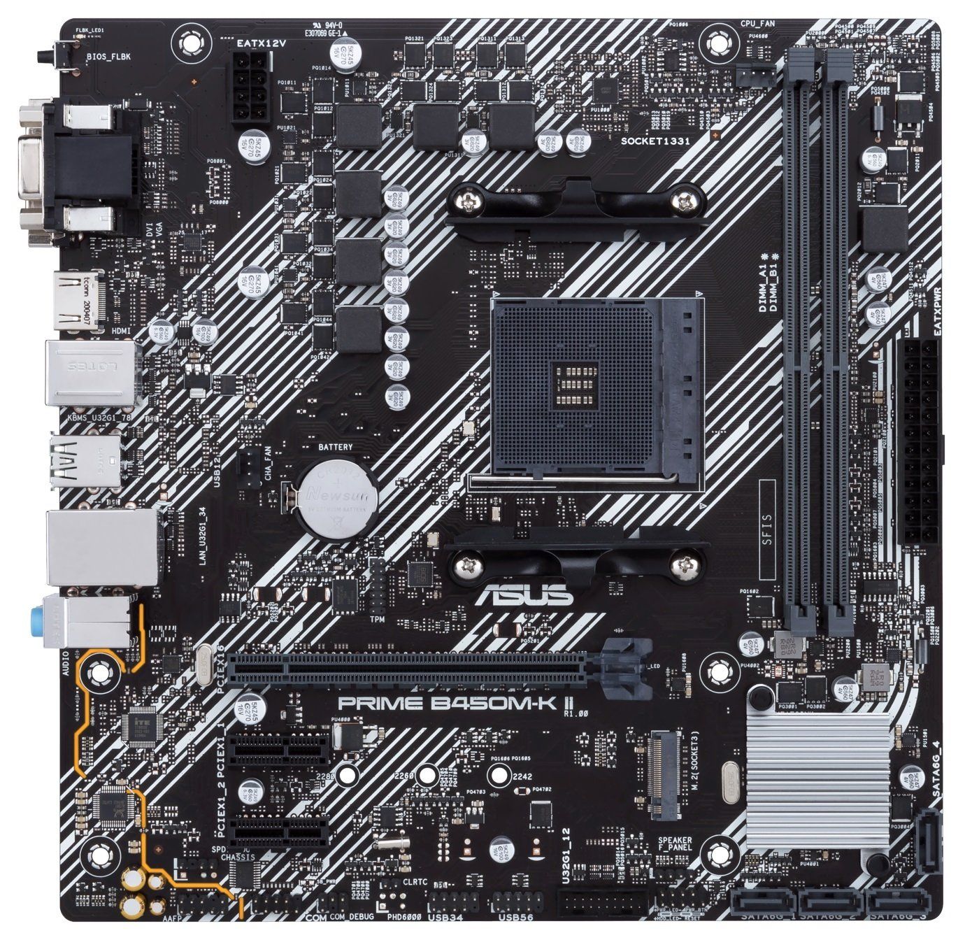 

Материнская плата ASUS PRIME_B450M-K_II