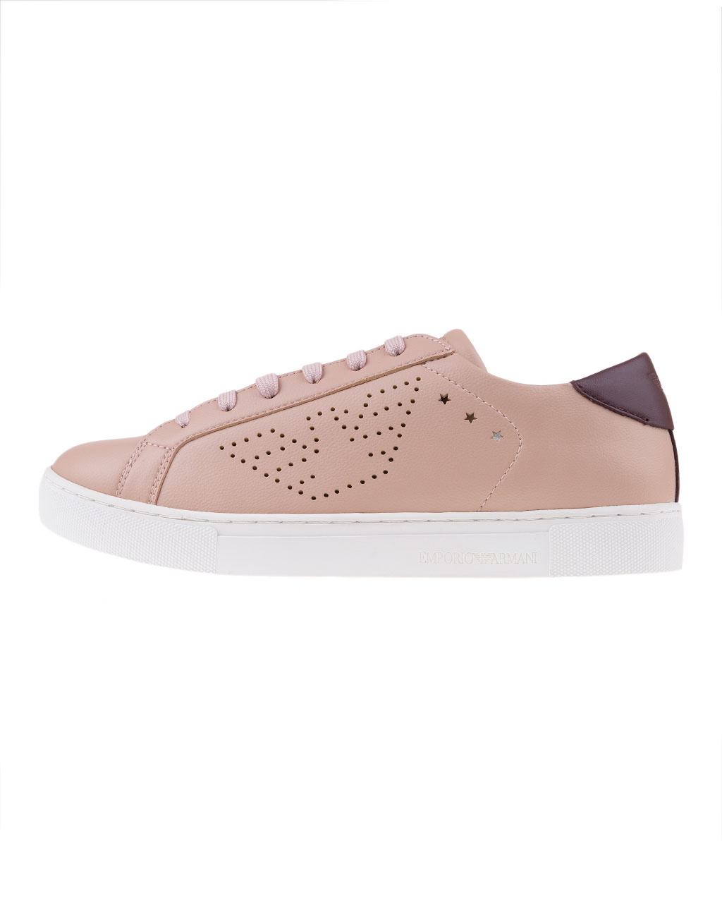 

Кеди жіночі EMPORIO ARMANI (X3X042-XL210-A650/8) Рожевий 40