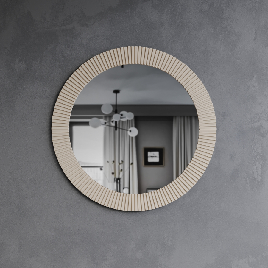 

Настенное зеркало Fenster Виано-715 Капучино
