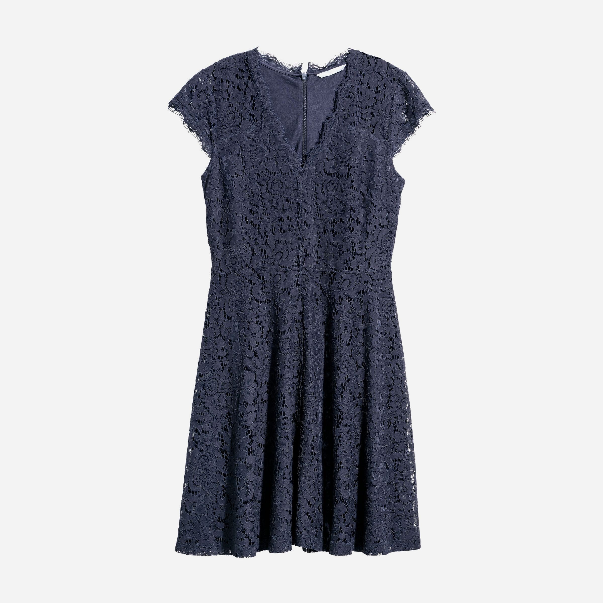 

Платье H&M 060523642_darkblue  Темно-синее, Платье H&M 060523642_darkblue XS Темно-синее
