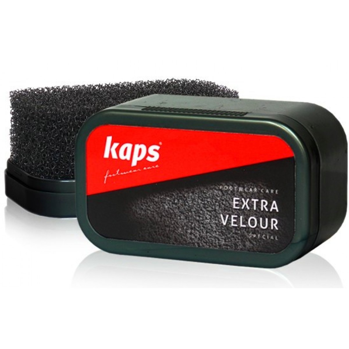 

Черная губка для замши и нубука Extra Velour Kaps