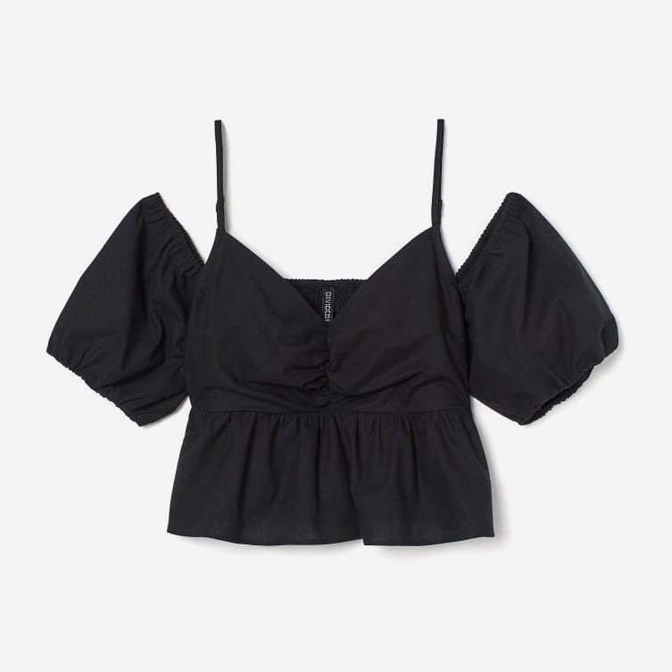 

Топ H&M Divided 060829185  Черный, Топ H&M Divided 060829185 34 Черный