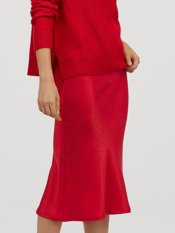 

Юбка H&M 060950161  Красная, Юбка H&M 060950161 S Красная