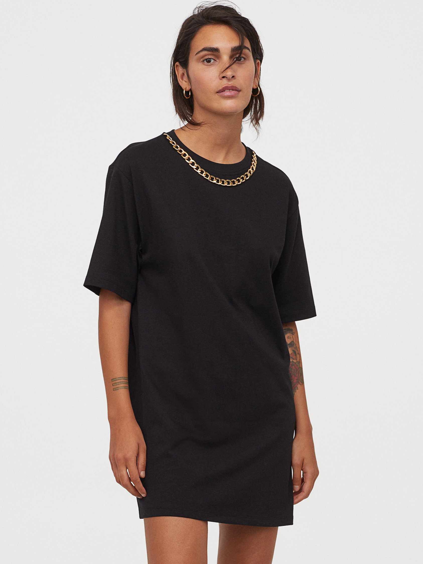 

Платье H&M 060946800_chain  Черный/Цепь, Платье H&M 060946800_chain S Черный/Цепь