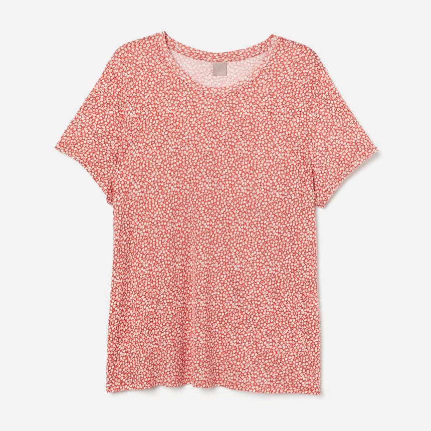 

Футболка H&M 060506166 XXL Красная с белым