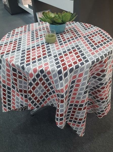 

Скатерть с тефлоновым покрытием MacroHorizon Орнамент Терракот, 140*170 см