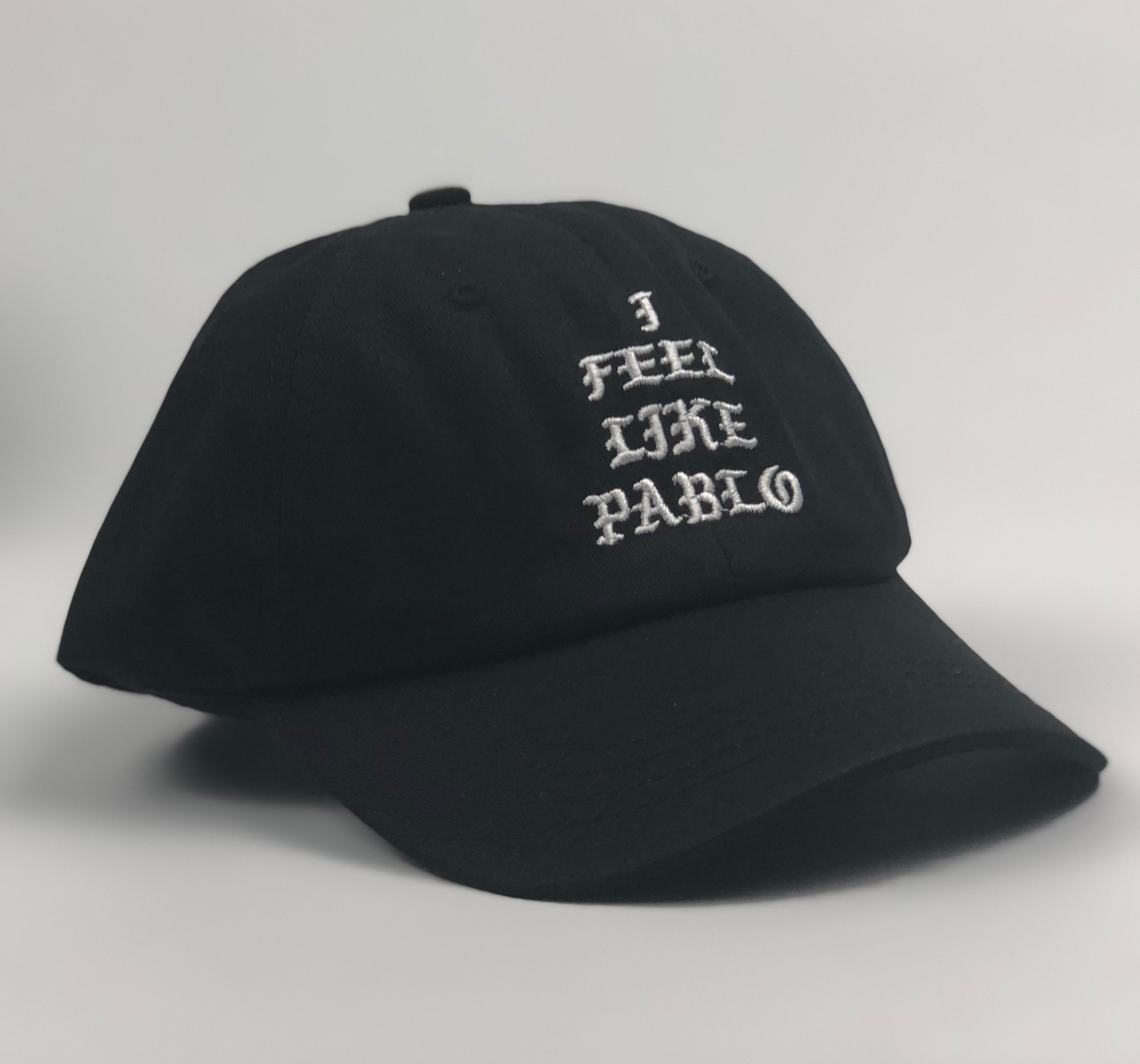 

Кепка Бейсболка Мужская Женская City-A с надписью I Feel Like Pablo Черная