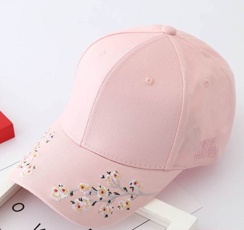 

Кепка Бейсболка Женская City-A Flower с Цветком Сакурой Розовая